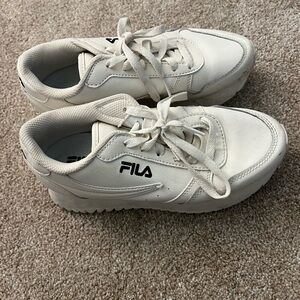 Fila Off-White Athletic Shoes